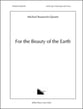 For the Beauty of the Earth SATB choral sheet music cover